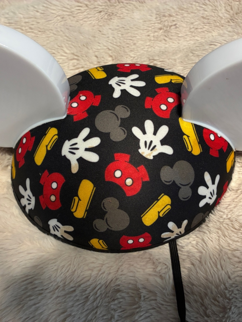 Disney Parks Black and White Tag Label